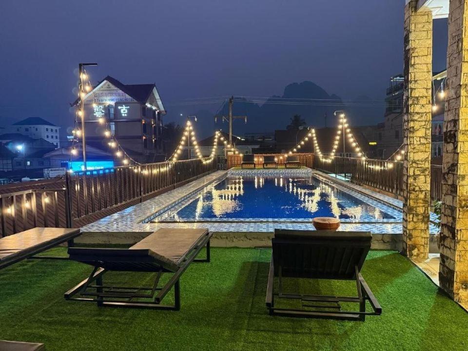 A P S Moutain View Hotel Vang Vieng Zewnętrze zdjęcie